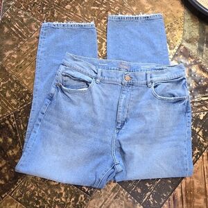 DL1961 Patti Straight High Rise Vintage Ankle Jeans in Reef 32